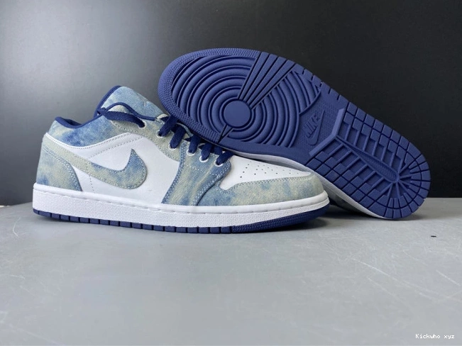 1 Jordan CZ8455-100 Air Washed Denim Low 0730